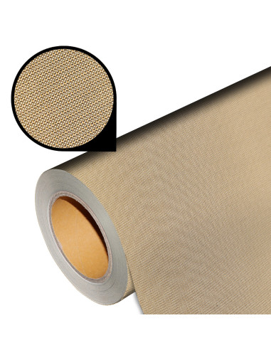 Flex foil with metallic fabric structure